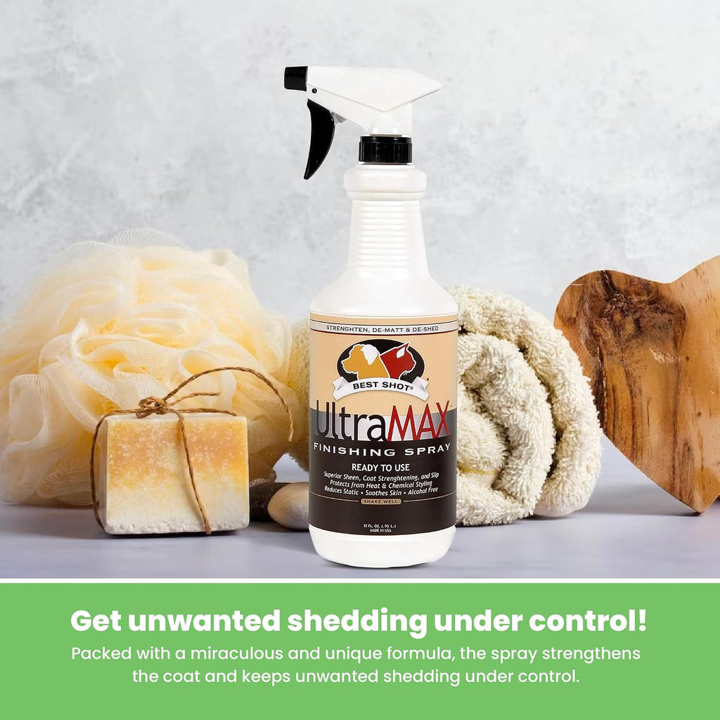 Best Shot UltraMAX alcohol free leave in conditioner for cats and dogs