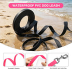 Heavy duty zinc alloy 360 degree rotating buckle on a pink dog lead.