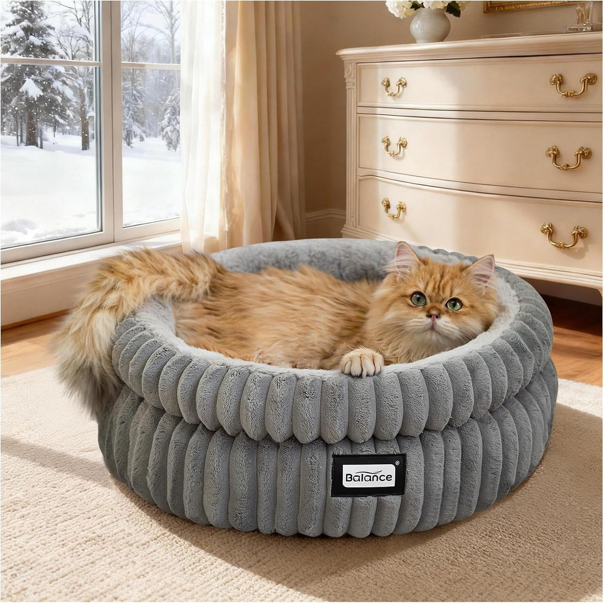 Comfortable balance brand cat bed for pets