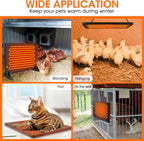 MYMULIKE safety certified panel heater with installation accessories