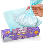 BOS Amazing Odor-Sealing Cat Waste Bags front view packaging