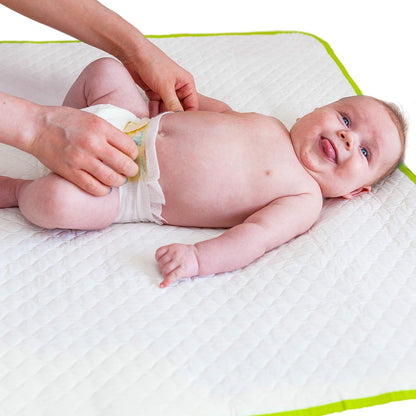 Baby Loovi portable waterproof changing pad front view