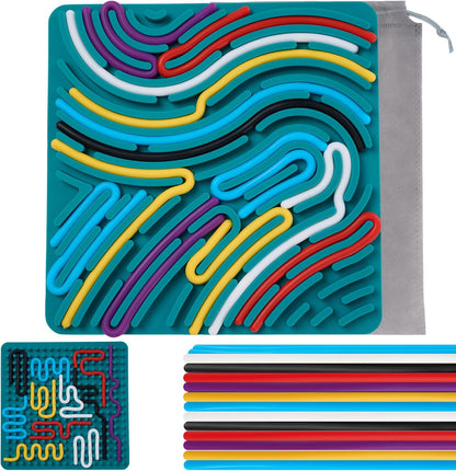 Juggpeng silicone sensory activity board front view