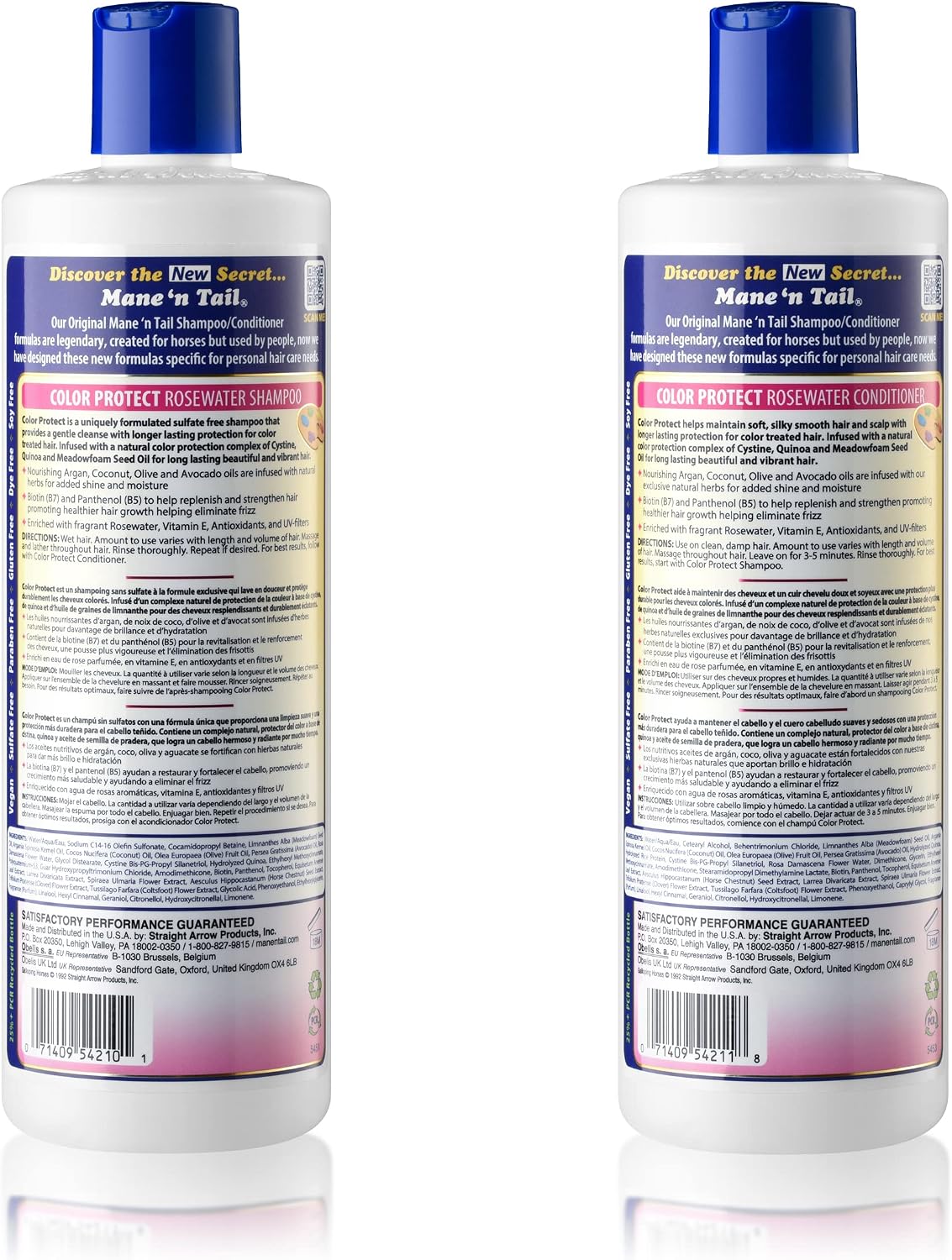 Mane 'n Tail Color Protect duo set for color treated hair