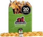Redbarn Natural Large 12" Beef Collagen Braids - 2 Pack - Long Lasting Low-Odor Alternative to Rawhide & Bully Sticks -Single Ingredient Chew for Medium Large Dogs - Image 11