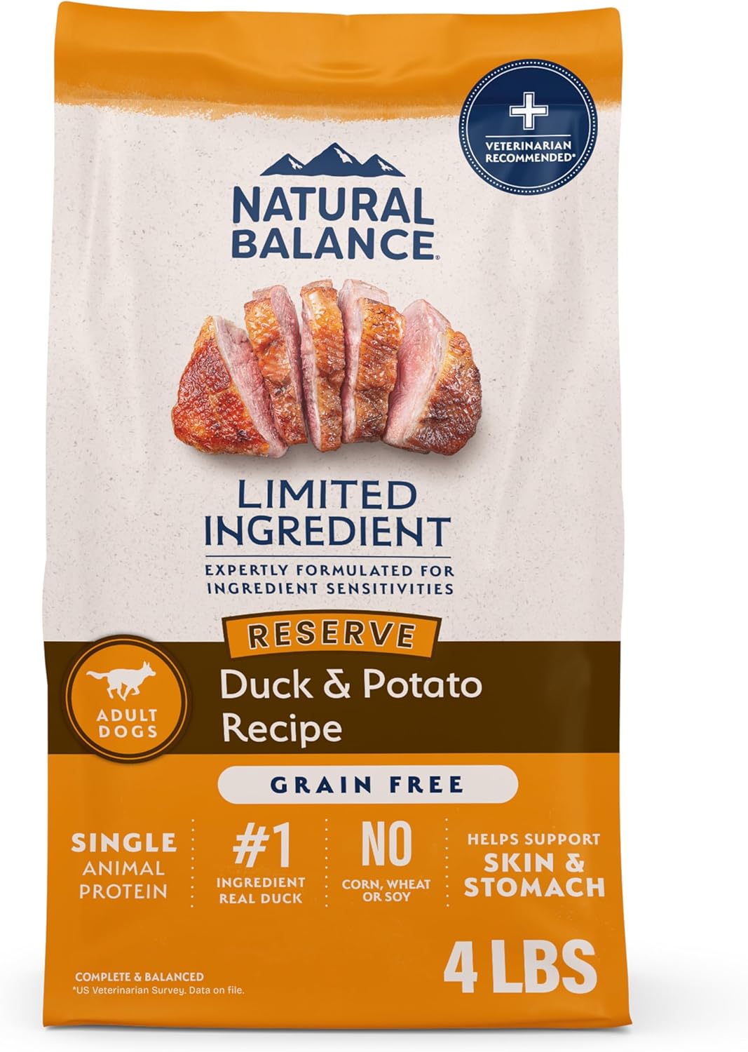 Natural Balance Limited Ingredient Adult Dry Dog Food - Balanced Nutrition for Adult Dogs - Grain-Free, Soy-Free Recipe - Limited Ingredient Formula - 22 lb - Reserve Sweet Potato & Venison Recipe - Image 12