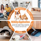 Complete 5 in 1 pet hair removal set components layout