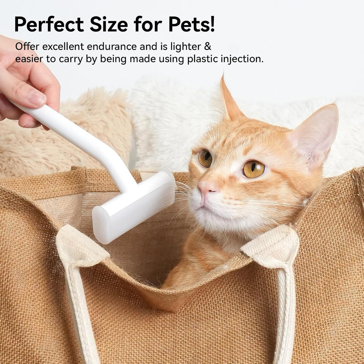 aumuca Pet Deshedding Tools for Short Haired Cats & Dogs, Dematting Deshedding Brush Cats Shedding Tool, Dog Undercoat Brush, Gently and Effectively Remove Loose Hair, Highly Deshedder Grooming Combs - Image 9