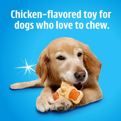 Side profile of Hartz Chew 'n Clean durable nylon toy