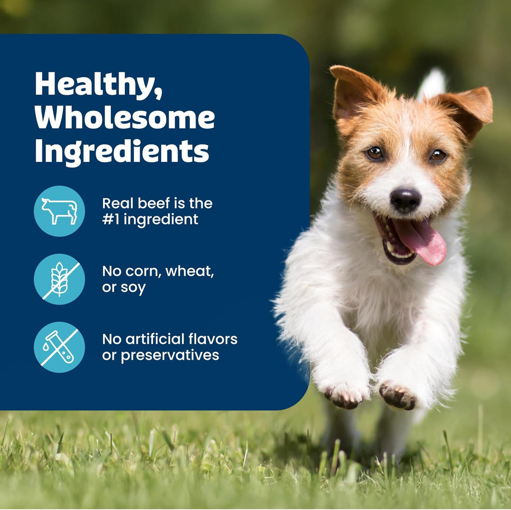 Healthy dog reward treats made with real steak