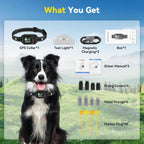 GPS Wireless Dog Fence System, Invisible Dog Fence with GPS Collar, 49-6561FT Range, IP67 Waterproof Rechargeable Collars, Electric Dog Fence for Large Medium Dogs, Outdoor Use - Image 9