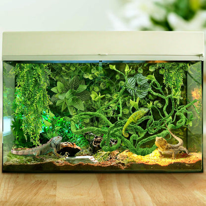Quozuo reptile hide and decor bundle in packaging.