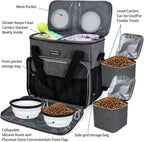 BAGLHER travel tote showing the adjustable padded shoulder strap and dual top handles.