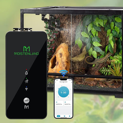 Moistenland WiFi enabled reptile mister front view