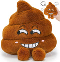 SnugBibble farting poop plush toy front view funny gag gift