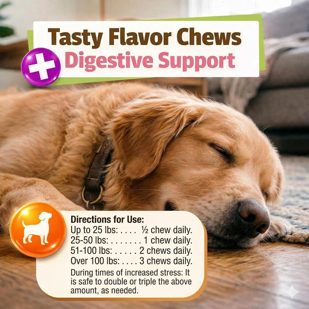 Pet Naturals imported USA dog supplement for thunderstorm and fireworks stress reduction