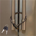 Urban August child proof refrigerator cable lock front view