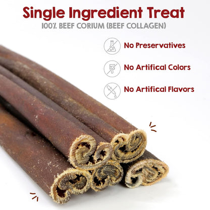 Five count package of Rileys natural dog collagen chews