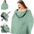 Ruiyue muslin nursing cover front view with rigid hoop