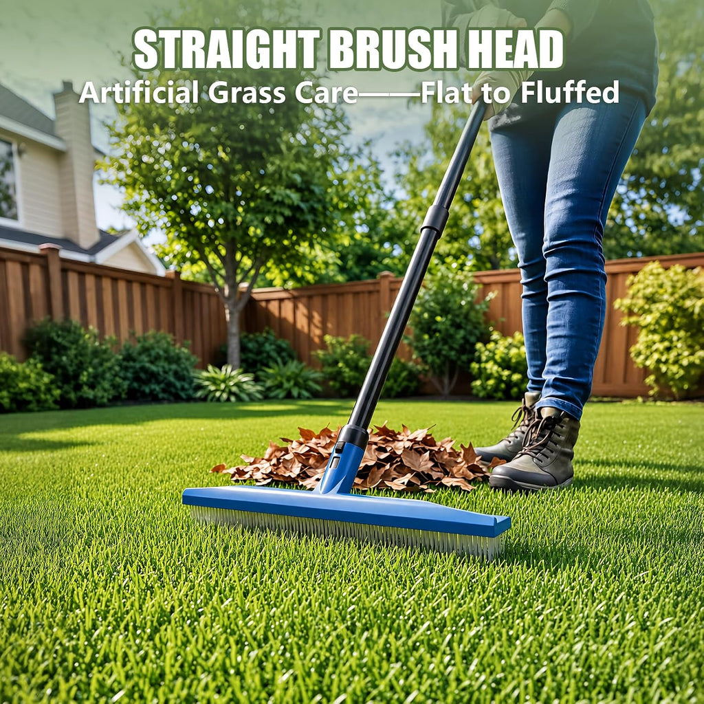 Gardtech cleaning tool used on synthetic grass
