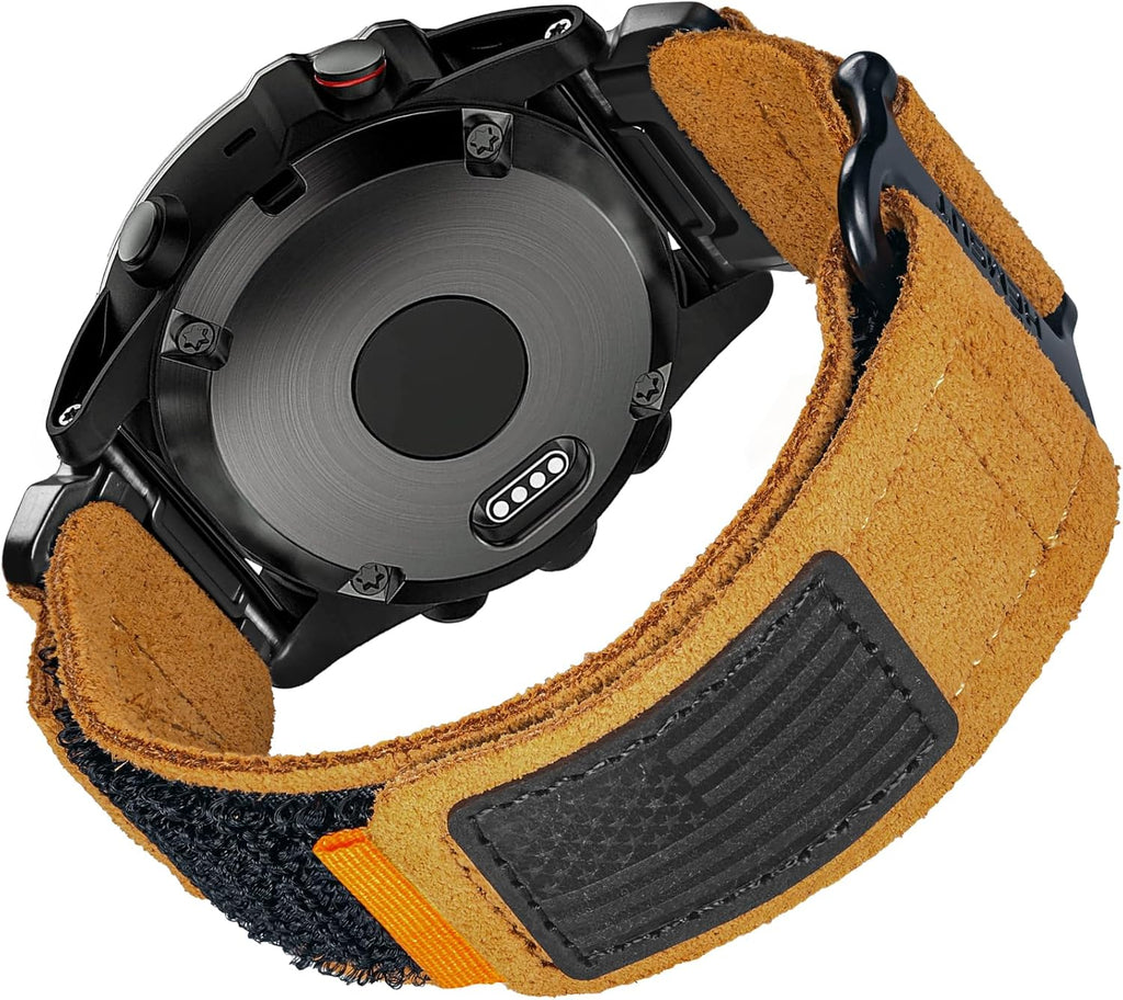 Compatible With Garmin Watch Band, Super Rugged Nylon Sports Strap With Woven Loop Design, For Fenix/Forerunner/Approach/MARQ/Quatix/D2 Series Tough Replacement Band For Men - Image 13