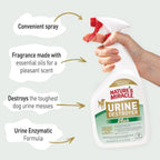 Nature's Miracle Urine Destroyer Plus for Dogs, Enzymatic Formula for Severe Dog Urine Stains, 32 oz - Image 6