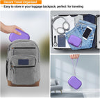 Elonbo Carrying Case for Bitzee Disney/Bitzee Magicals/Bitzee Interactive Toy Digital Pet, Bitzee Digital Virtual Toy Hard Travel Bag, Electronic Pets Toys Storage Cover Holder, Purple - Image 6
