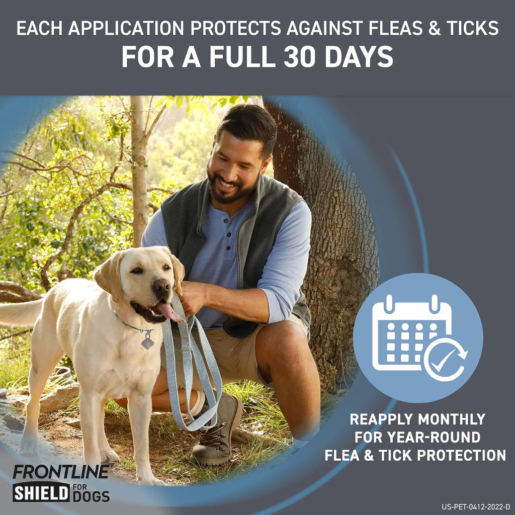 Fast acting tick and mosquito repellent topical solution for large breeds