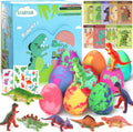 Staryar dinosaur egg bath bombs front view packaging
