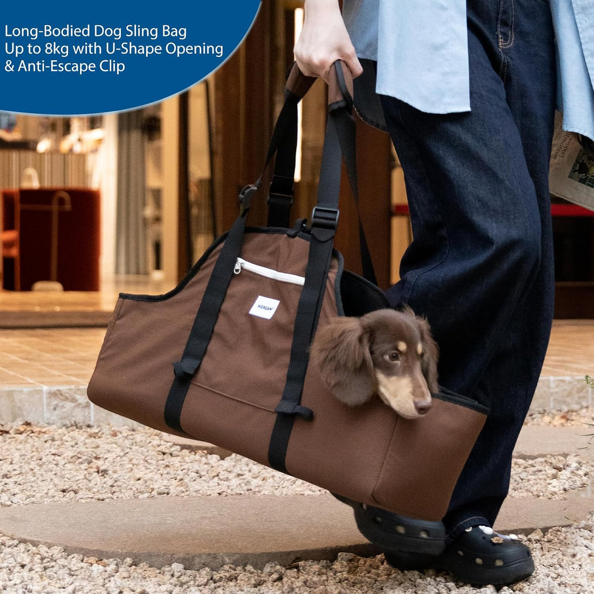 Duuclume pet tote bag for travel and outdoors