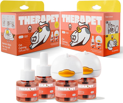 TherapetMD 60-Day Cat Calming Diffuser - Cat Pheromone Diffuser for Stress, Pee Spraying, Cat Fighting, Aggression, Excessive Meowing & Scratching - 60-Day Refill Included - Packaging May Vary - Image 10