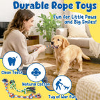 Interactive treat dispensing ball and squeaker toys included in the KIPRITII pet pack