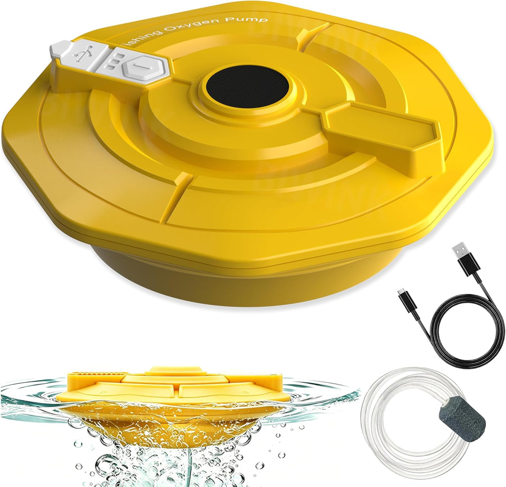 KBBYT Rechargeable Floating Aerator Pump front view