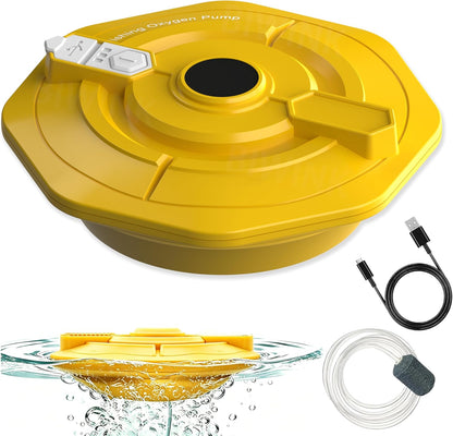 KBBYT Rechargeable Floating Aerator Pump front view