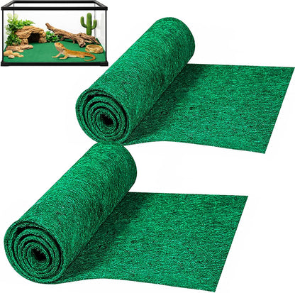 Premium HERCOCCI reptile accessories showing safe alternative to loose sand bedding.