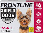 FRONTLINE Shield Flea & Tick Treatment for X-Small Dogs 5-10 lbs., Count of 3 - Image 9