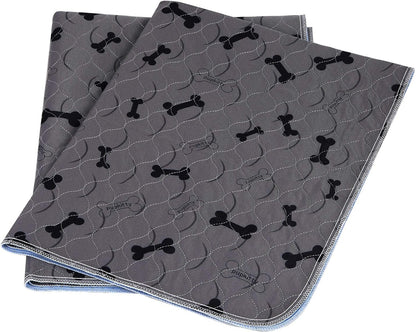 Washable Dog Pee Pads with Free Grooming Gloves,Non Slip Dog Mats with Great Urine Absorption,Reusable Puppy Pee Pads for Whelping,Potty,Training,Playpen - Image 11
