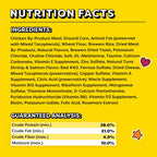 Temptations MixUps 16 Ounce tub nutritional information label