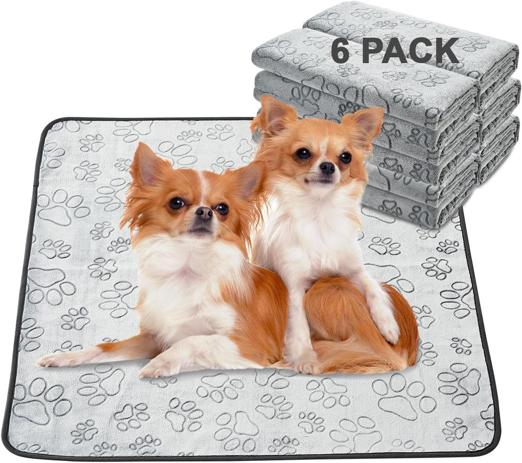 Qeils Reusable Puppy Pads, 2 Pack Washable Pee Pads for Dogs, Waterproof Non Slip Wee Wee pad, Absorbent and Leakproof Training Mats for Potty, Crate, Playpen, Bed, Sofa, 18"x 24" - Image 15