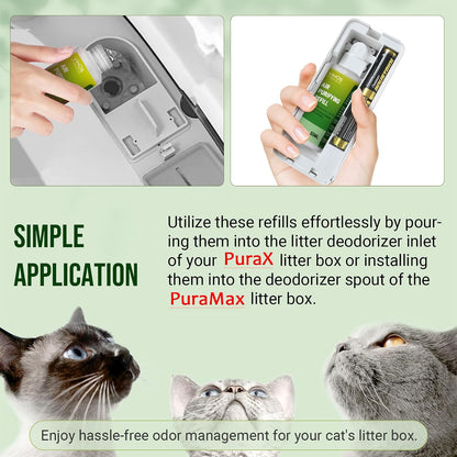 Natural plant extract pet odor remover solution bottle detail view