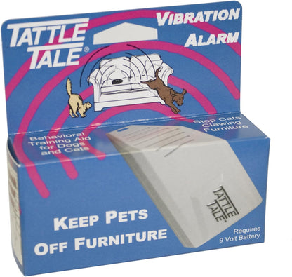 Tattle Tale motion-activated pet training alarm device.