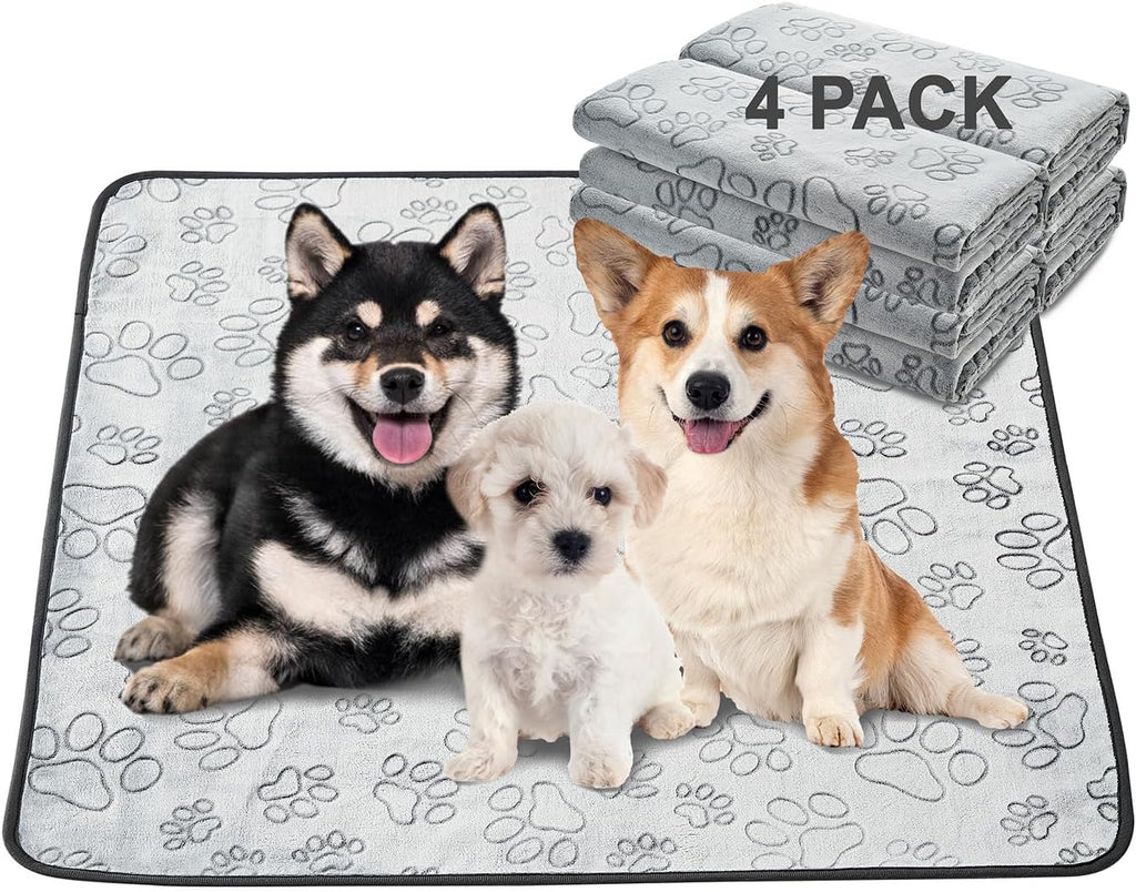 Qeils Reusable Puppy Pads, 2 Pack Washable Pee Pads for Dogs, Waterproof Non Slip Wee Wee pad, Absorbent and Leakproof Training Mats for Potty, Crate, Playpen, Bed, Sofa, 18"x 24" - Image 11