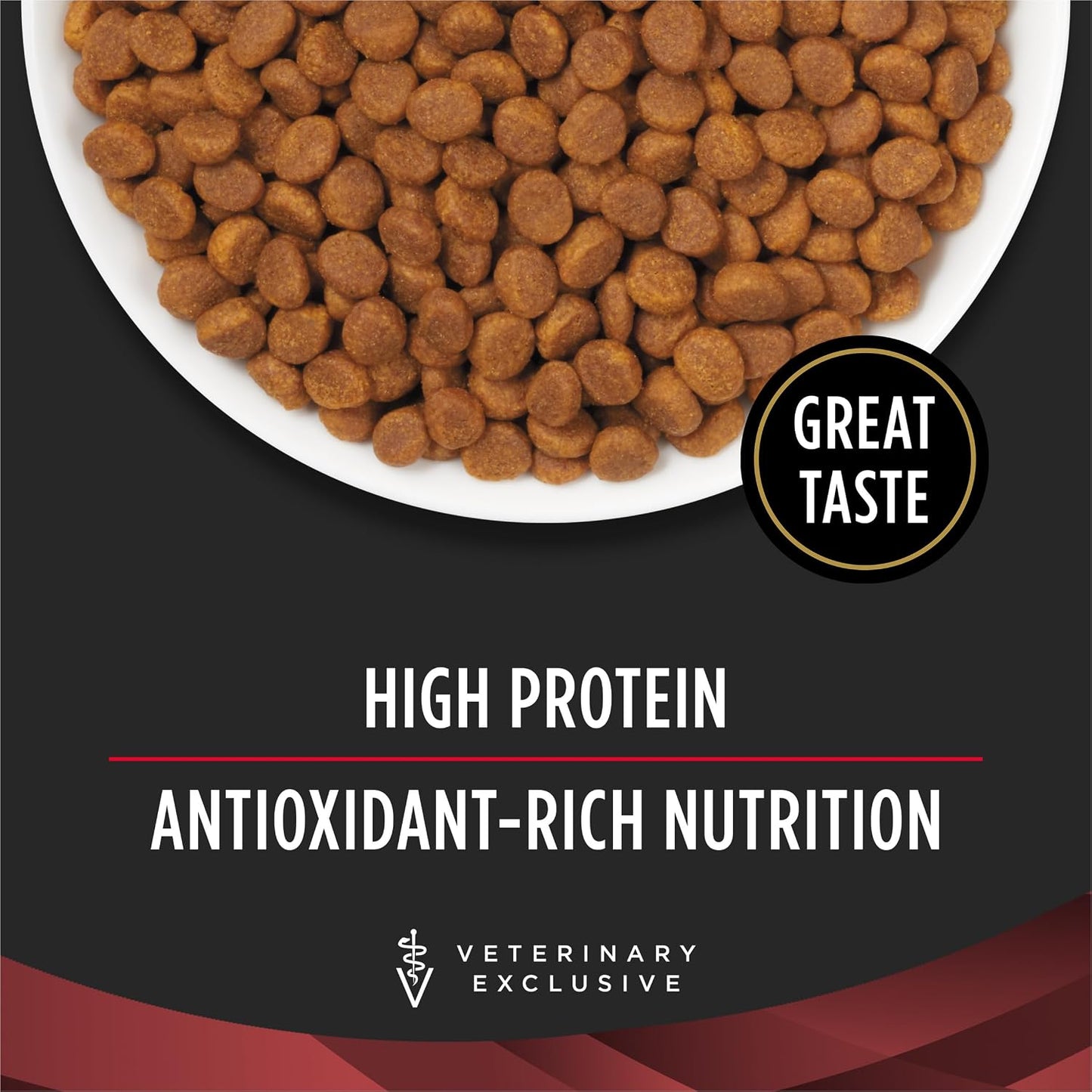 Purina Pro Plan DM high protein low carb dry cat food background view