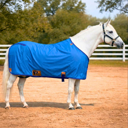Nylon Horse 420D Stable Sheet | Breathable & Durable Horse Sheet | Keeps Coat Clean, Smooth & Shiny | Adjustable Fit Summer Sheet (60"- 86" Sizes) - Image 13