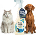 Lumi-Noble Pet Stain and Odor Remover Spray front view bottle for enzymatic carpet cleaning.
