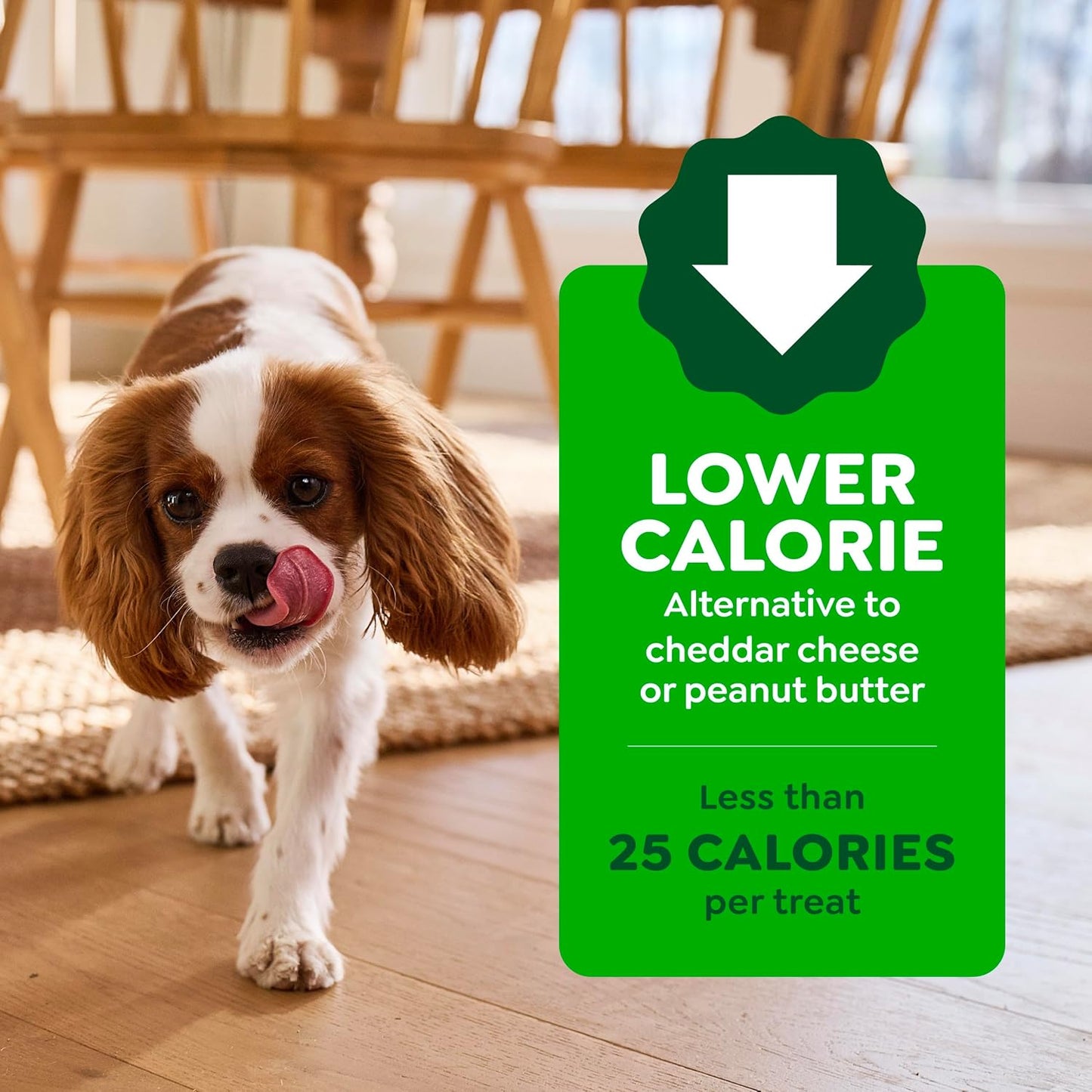 Value pack of Greenies large dog pill pockets containing sixty soft treats.