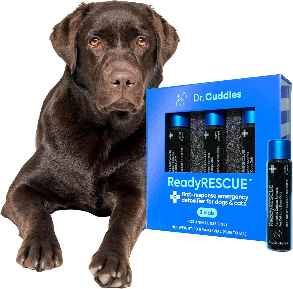 ReadyRESCUE Activated Charcoal microspheres for Dogs and Cats - Veterinary-Grade Pet First Aid Kit Essential - Fast Acting Emergency Poison Binder - Safe and Travel Ready - 30 g Pack of 1 - Image 12