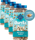 Blue Buffalo Bursts Paw-Lickin' Chicken Crunchy & Creamy Cat Treats, Great for Training, Made with Real Chicken Natural Cat Treats Enhanced with Vitamins, Minerals & Other Nutrients, Tub 12 oz. - Image 14
