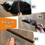 Premium ZKKZOMA pet grooming tools showing sturdy build and static free design.
