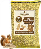 10 LB - Raw Shelled Peanuts For Squirrels, Out of Shell Peanuts For Birds and Wildlife- Squirrel Food, Wild Bird Seed -Grown in The USA - Image 15